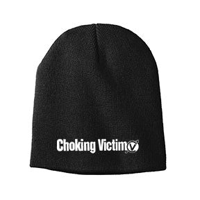 Choking Victim knit beanie hat