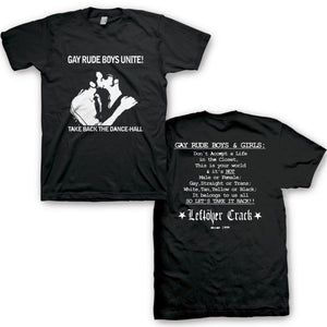 Leftover Crack "Gay Rude Boys Unite "T Shirt